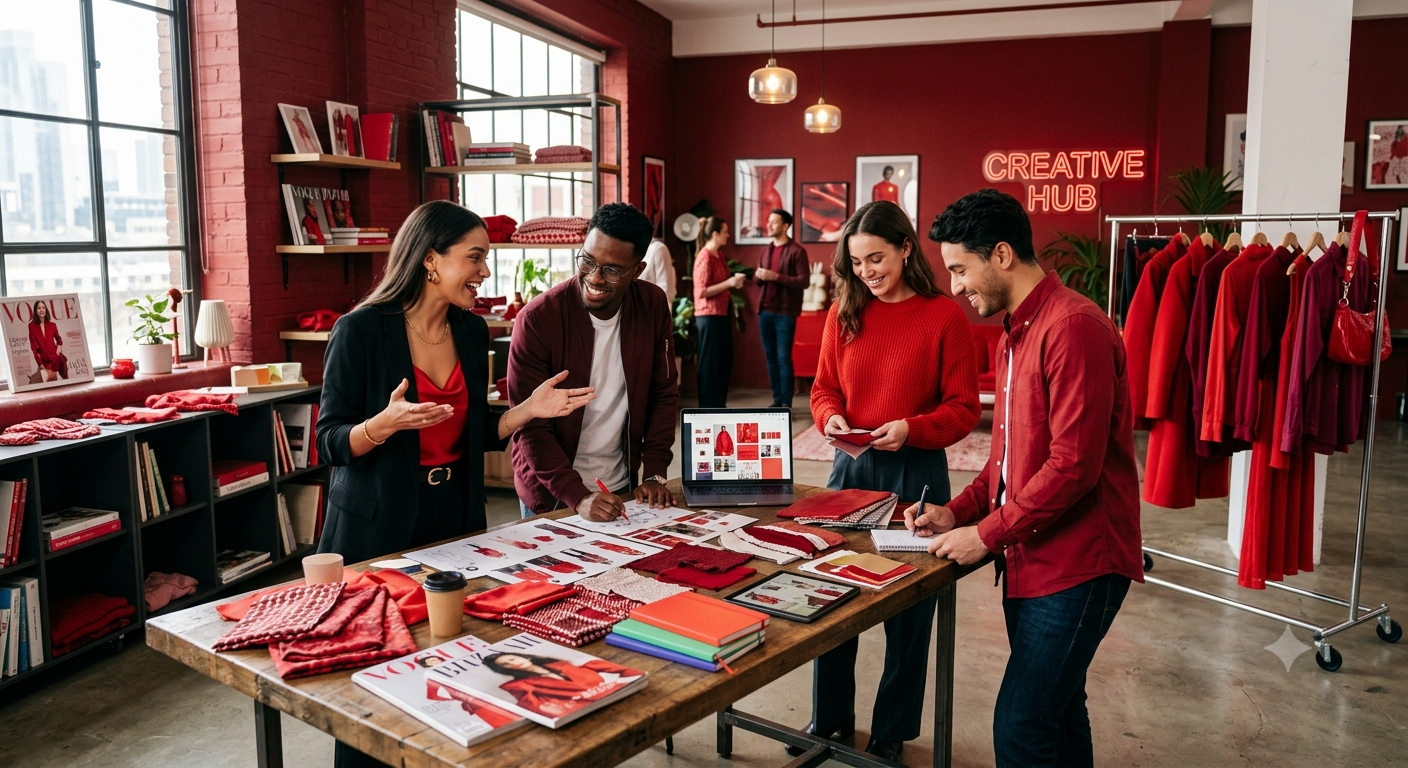 Fashion professionals working on styling, merchandising, brand management, retail and lifestyle products