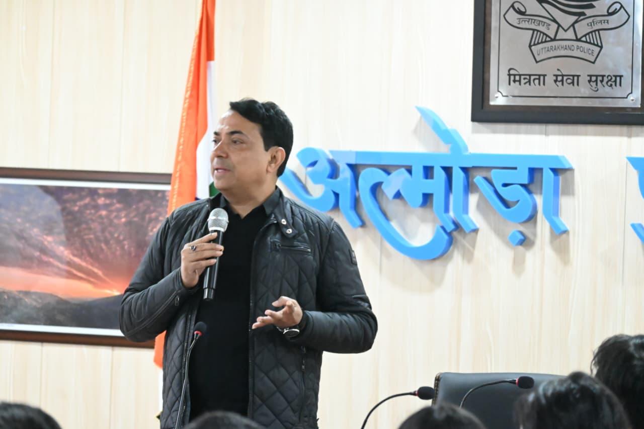 Answering student queries and providing career roadmaps in Almora.