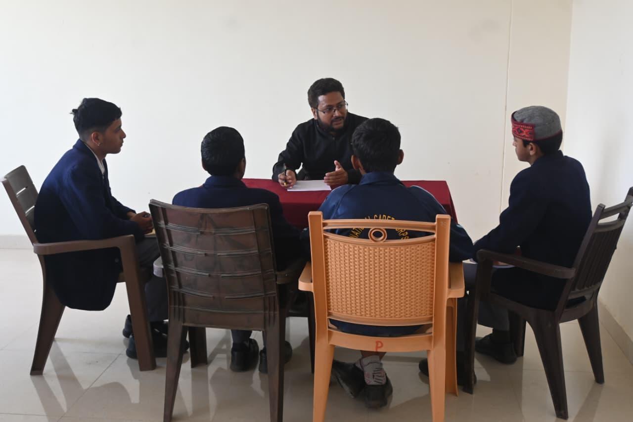 Personalized career counseling session for students in Almora.