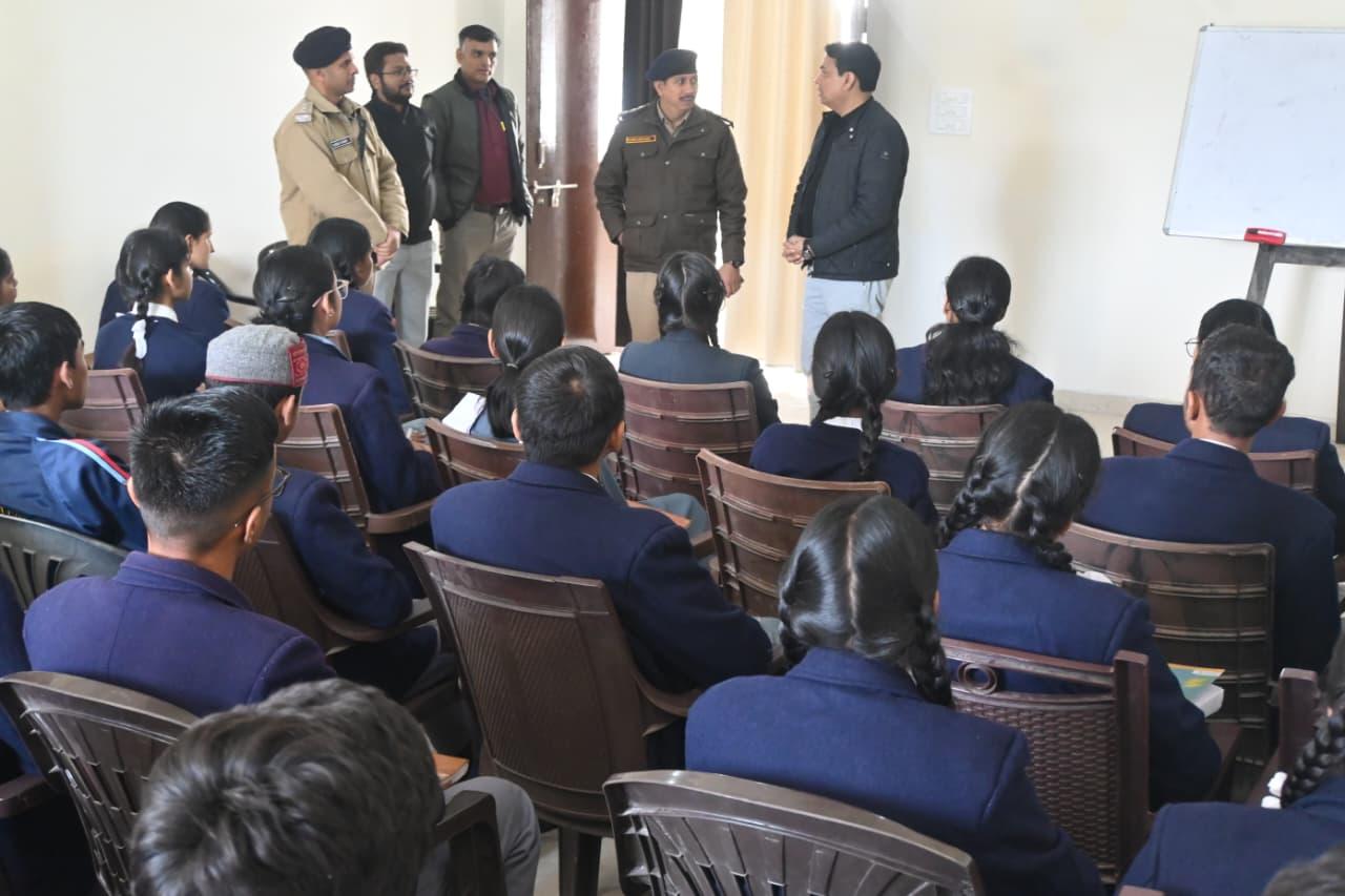 Guiding students towards professional success at our Almora event.
