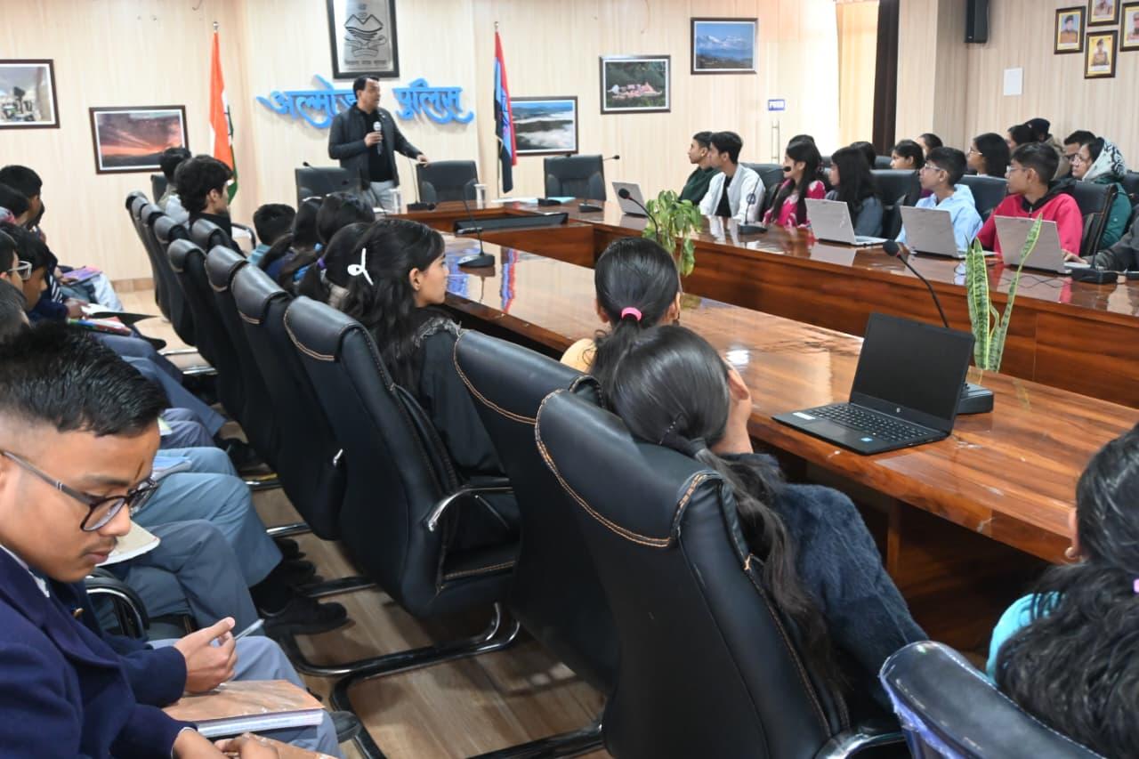 Successful completion of a student career building seminar in Almora.