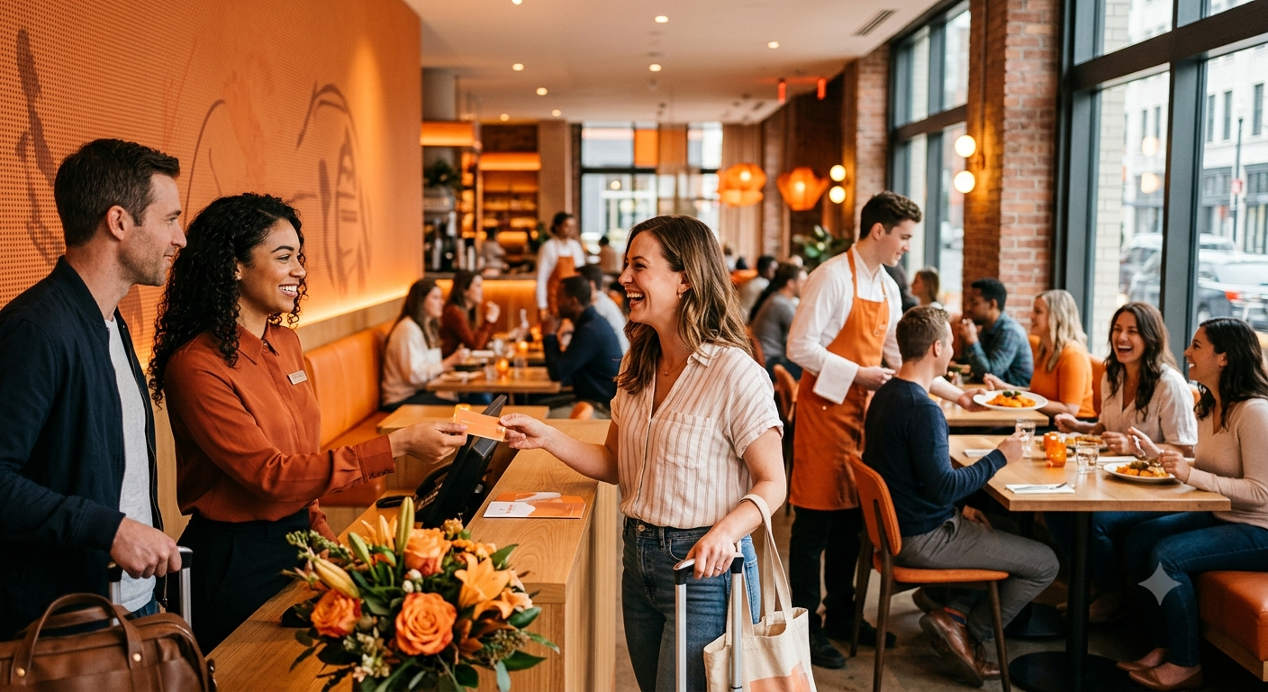 Hospitality professionals managing hotel operations, guest services, dining and events